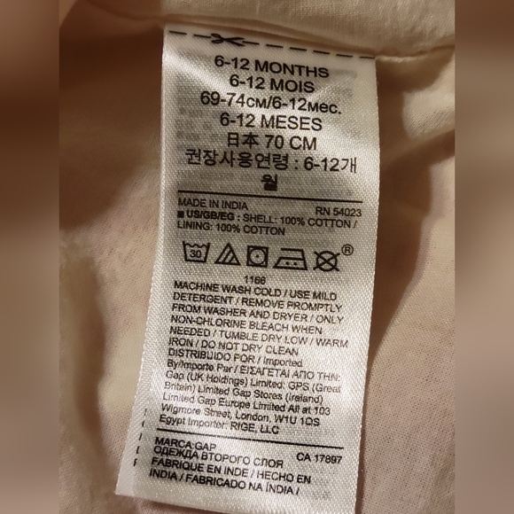 BABY GAP elegant baby dress - Picture 4 of 4